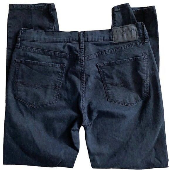 Levi’s Denizen Womens Size 33x30 Dark Wash Jeans 216 Skinny Fit Straight Classic - Picture 5 of 11